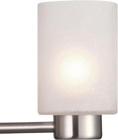 img 1 attached to 💡 Westinghouse Lighting 6227500 Sylvestre Chandelier: Elegant 3-Light Fixture in Brushed Nickel