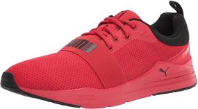 img 4 attached to 👟 Проводные кроссовки PUMA для мужчин - черные модные кеды