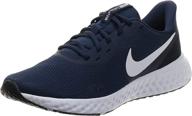 👟 enhance your running experience with nike men's revolution 5 wide running shoe logo