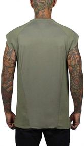 img 3 attached to Cot Oath Mens Quick Dry Workout Tank