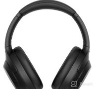 img 1 attached to 🎧 Sony WH-1000XM4: Premium Black Wireless Noise Canceling Overhead Headphones with Mic, Phone-Call & Alexa Voice Control review by Kasey Storrs