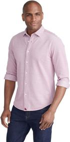img 4 attached to UNTUCKit Pique Polo Untucked Shirt Men's Clothing