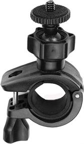 img 3 attached to Universal Motorcycle Handlebar Mount Adapter for GoPro Hero, Bluetooth Speakers, Cameras, and Recorders: Walway Bike Bracket Holder