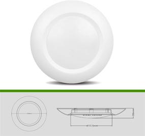 img 2 attached to 💡 JULLISON Daylight Dimmable Recessed Fixture