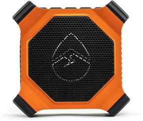 img 2 attached to 🔊 EcoEdge Plus GDI-EXEGPL400 Rugged Waterproof Floating Portable Bluetooth Wireless 20W Smart Speaker with Bottle Opener and Party Lights - Orange