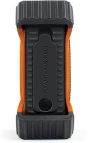 img 1 attached to 🔊 EcoEdge Plus GDI-EXEGPL400 Rugged Waterproof Floating Portable Bluetooth Wireless 20W Smart Speaker with Bottle Opener and Party Lights - Orange