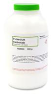 lab grade anhydrous potassium carbonate 500g logo