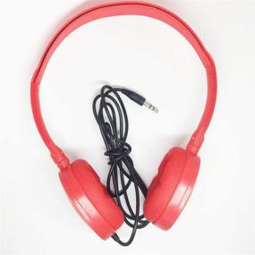 img 3 attached to Bulk Headphones 6 Pack School Headphones For Classroom -YMJ(Y6 Color Mixed) Earphones Earbuds For Kids
