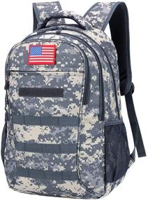 img 4 attached to Durable Charging Camouflage Tactical Backpack: Power Up on the Go!