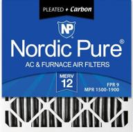 🌬️ nordic pure 10x10x1pm12c 2 furnace air filter - maximum efficiency and quality logo