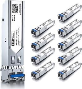 img 4 attached to 🔌 Приемопередатчик SFP одномодовый гигабитный мини-GBIC модуль 1000BASE-LX/LH, совместимый с UF-SM-1G - 10 штук