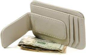 img 1 attached to 💼 Streamline Your Finances with Goson Slim Wallet Leather Money Organizer