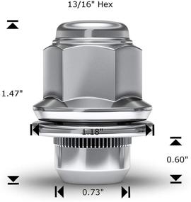 img 3 attached to Белый Рыцарь 5307 M12X1 50 M12X1 5