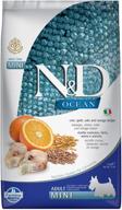 🐟 ocean cod & orange adult mini dog food by farmina natural & delicious - 5.5 lb logo