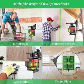 img 3 attached to 🛠️ JINDUN Construction Triple Plane Leveling Alignment