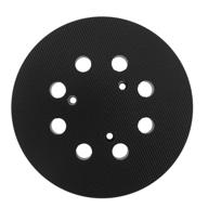 🔄 porter cable 5 inch dia 8 hole sander hook and loop replacement sanding pad: perfect for 343/343k, 390/390k, 382, 343vsk orbit sander logo