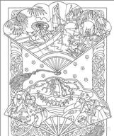 img 1 attached to 🎨 Exquisite Vintage Hand Fans Coloring Book: A Creative Haven for Artistic Expression review by Linda Diaz