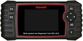 img 4 attached to 🚗 Улучшенный диагностический инструмент iCarsoft VOL V3.0 для Volvo/Saab с функцией Auto VIN, быстрым тестированием и актуаторным тестированием.