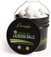 🏀 lacrosse balls bucket by champion sports логотип