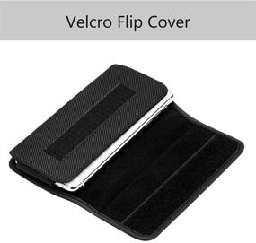 img 1 attached to 📱 Clip-on Holster Belt Clip Carrying Case for iPhone XR/ iPhone Xs Max/ iPhone 11 / iPhone 11 Pro / iPhone 11 Pro Max / iPhone 8 7 6 Plus and More - Universal Cell Phone Pouch with Enhanced SEO