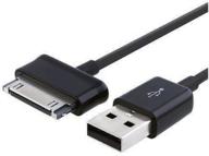 🔌 premium tab charger: galaxy tab 2 charger cable - fast usb charging for samsung galaxy tab 2 & note 10.1 tablets - black logo