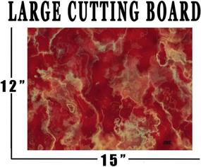 img 2 attached to Marbled Textured Decorative Abstract Contrast Kitchen & Dining