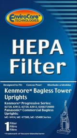 img 1 attached to 🔍 Enhanced EnviroCare Tower HEPA Vacuum Filters: Compatible with Kenmore Progressive Bagless Uprights for Optimal Performance