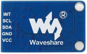 img 1 attached to Waveshare УФ-сенсор (B) Ультрафиолетовый сенсор модуль DC3.3-5V для обнаружения УФ-излучения и интенсивности окружающего света с выводом I2C для непосредственной оценки индекса УФ