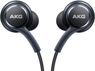 🎧 oem akg stereo headphones bundle for samsung galaxy s8-s10, note 8-9 - with mic and cable tie organizer - non retail package logo