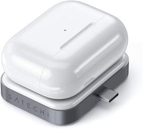 img 2 attached to Satechi USB-C Wireless Charging Dock: Perfect for Apple AirPods Pro & AirPods 2/1 with Wireless Charging Case (Not Included)