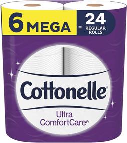 img 4 attached to Туалетная бумага Cottonelle ComfortCare Regular