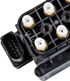 img 1 attached to 🚗 Ensun Air Suspension Control Valve Block Air Supply | 2001-2011 A6 S6 S8 A8 Quattro Allroad Quattro | 4F0616013 Replacement