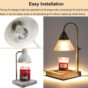 img 3 attached to 🕯️ Усилите атмосферу с Заменяемой Ароматической Свечей Scentsy Halogen Dimmable: Незаменимое Обновление