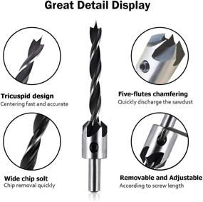 img 1 attached to Golden Li Woodworking Chamfering with Countersink Function