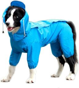 img 4 attached to 🐾 Alfie Pet - Bella Waterproof Raincoat for Dogs and Cats - Perfect for Rainy Days!