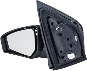 img 1 attached to 🚘 Premium Left Driver Side Power Door Mirror for Nissan Sentra (2007-2012) - NI1320167 - Non-Folding, Non-Heated, Dependable