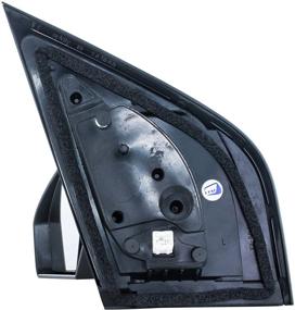 img 3 attached to 🚘 Premium Left Driver Side Power Door Mirror for Nissan Sentra (2007-2012) - NI1320167 - Non-Folding, Non-Heated, Dependable