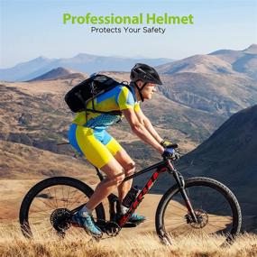 img 3 attached to MOON HB3-9 Adult Cycling Helmet: Lightweight Adjustable Mountain Road Bike Helmet with Detachable Visor and 22 Vents