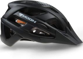 img 4 attached to MOON HB3-9 Adult Cycling Helmet: Lightweight Adjustable Mountain Road Bike Helmet with Detachable Visor and 22 Vents