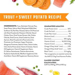 img 2 attached to 🐶 Enhance Your Dog’s Skin & Coat with DOGSWELL Nutrisca Dry Dog Food - High Protein Trout & Sweet Potato Recipe