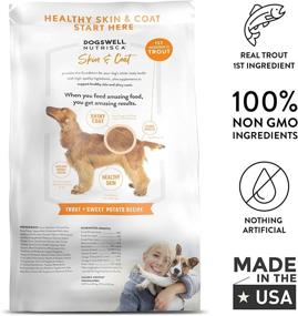 img 3 attached to 🐶 Enhance Your Dog’s Skin & Coat with DOGSWELL Nutrisca Dry Dog Food - High Protein Trout & Sweet Potato Recipe