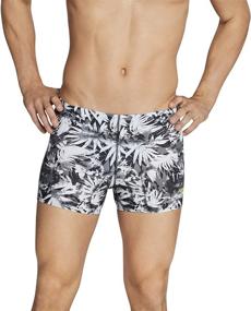 img 3 attached to Speedo Mens Swimsuit Square Printed