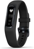 🏋️ enhance your fitness journey with the garmin vivosmart 4- black, activity and fitness tracker with pulse ox and heart rate monitor логотип