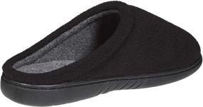 img 3 attached to High-quality Boys Fleece Clog Slipper with Durable Rugged Outsole - Skysole