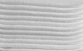 img 1 attached to 🧻 Linen Feel Disposable Guest Towels - Cloth Like White Paper Hand Napkins 200 Pack - For Bathroom, Parties, Dinner, Cocktails, Kitchen, Weddings & Events - Highly Absorbent & Soft