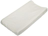 carters super soft dot changing pad cover, ecru - discontinued, limited stock logo