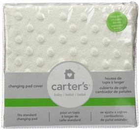 img 2 attached to Carters Super Soft Dot Changing Pad Cover, Ecru - Discontinued, Limited Stock