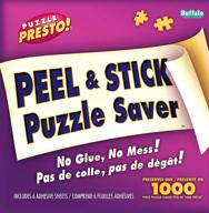 🧩 enhance your puzzle experience with puzzle presto peel stick saver logo