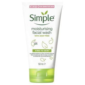 img 4 attached to 🧼 150ml Simple Kind to Skin Moisturizing Facial Wash - Enhance Your Skin with Gentle Cleansing