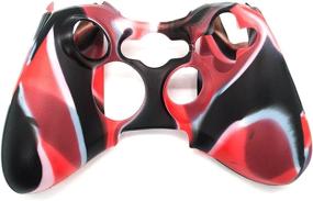 img 3 attached to 🎮 Xbox 360 Controller Skin - 4 Pack, Silicone Protective Case Cover with Premium Super Grip for Enhanced Gaming Experience